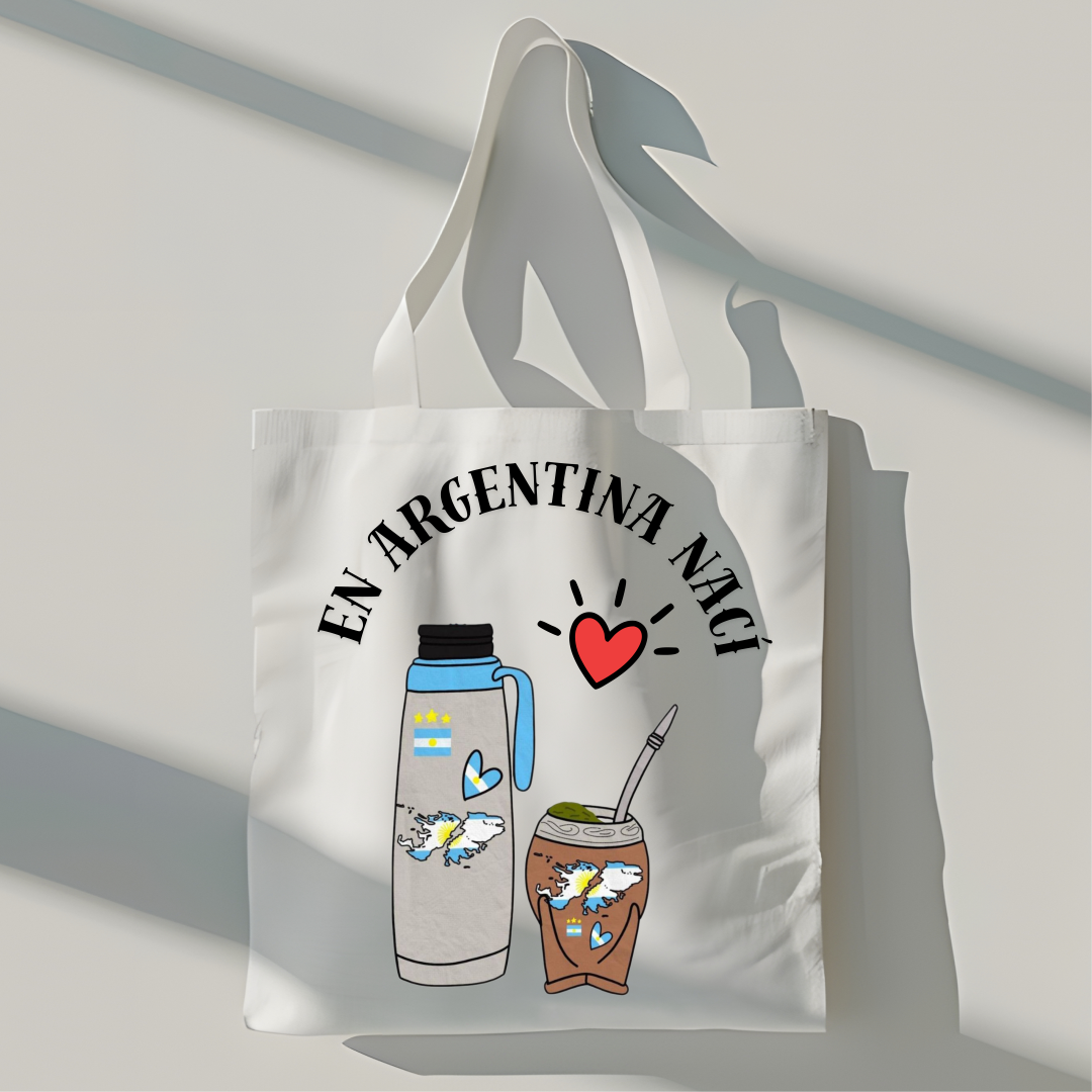 13 Totebag de gabardina 35x45 cm -E077 - Imagen 1