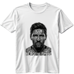 Remera de algodón Unisex - ICON E017