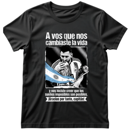 Remera de algodón Unisex- E085 /E084